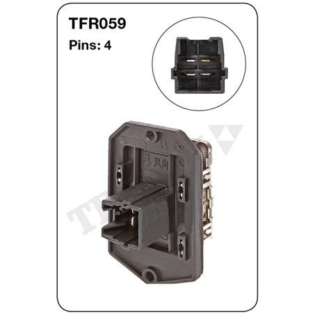 Tridon Heater Fan Resistor TFR059