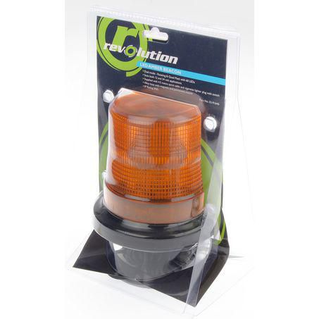 REVOLUTION UNITS Revolution LED Strobe Amber 12 or 24V Permanent / Magnetic Mount 52-91646