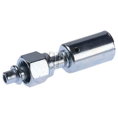 OEX Steel Fitting # 6 FOR - Beadlock #6 Straight