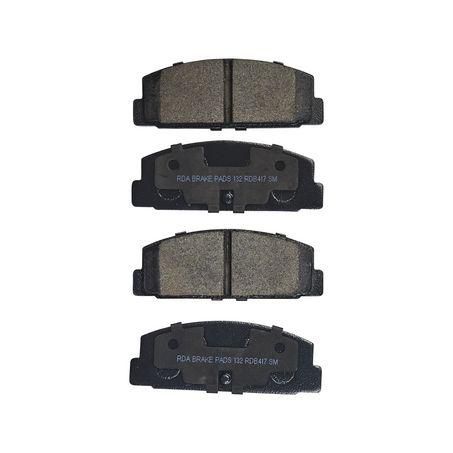 RDA GP MAX LOW METALLIC BRAKE PAD SET FORD MAZDA RDB417