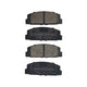 RDA GP MAX LOW METALLIC BRAKE PAD SET FORD MAZDA RDB417
