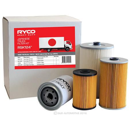 Ryco Truck Filter Service Kit RSK124
