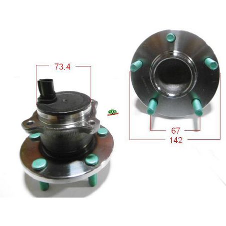 SAS AUTO PARTS SAS Wheel Hub HA6071