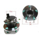 SAS AUTO PARTS SAS Wheel Hub HA6071