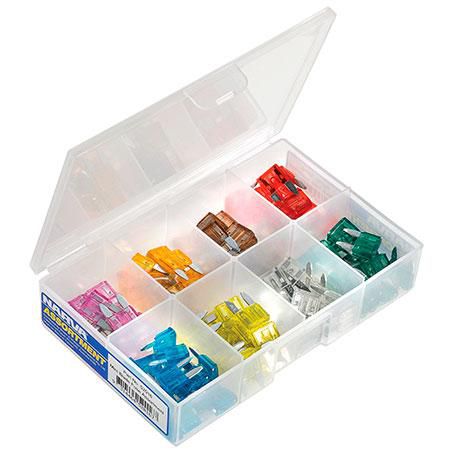 Narva Mini Blade Fuse Assortment - 100 Pieces