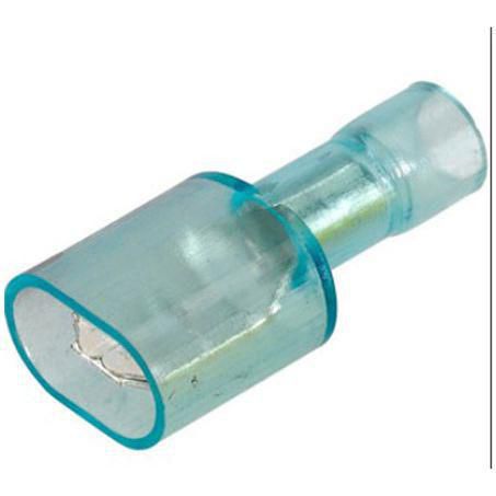 Narva Crimp Terminal Male Blade Blue Terminal Entry 6.3 X 0.8mm Polycarbonate 50Pk 56112