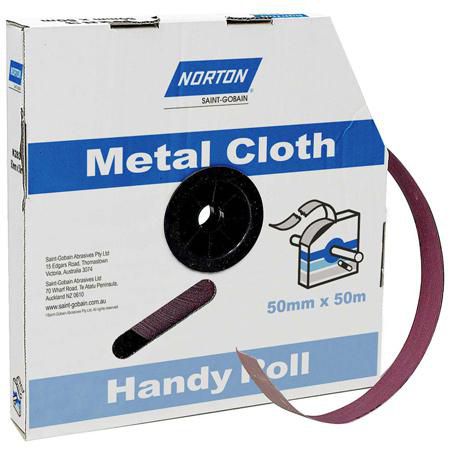NORTON EMERY TAPE 25 X 50M  P80 66623320801