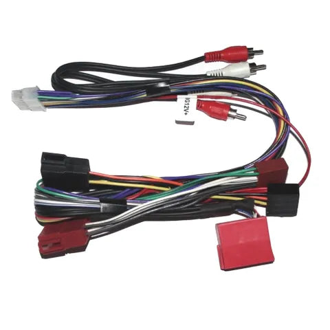 Amplified Wiring Interface for Porsche 911 & Boxster (1996-2004) | Mini ISO Bose Amplified System
