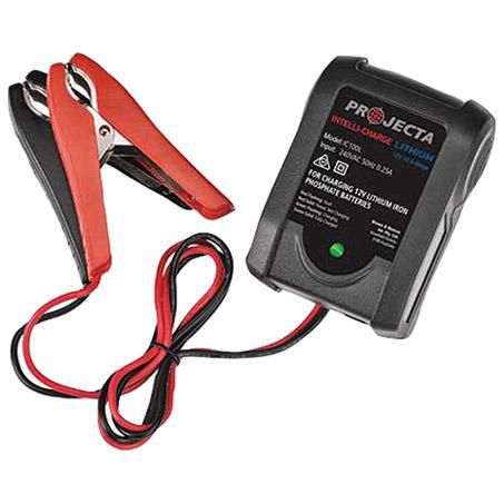 PROJECTA 12v Automatic 1 Amp 5 Stage Lithium Battery Charger
