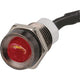 MITSUBOSHI LED PILOT LIGHT CLEAR LENS RED 12V