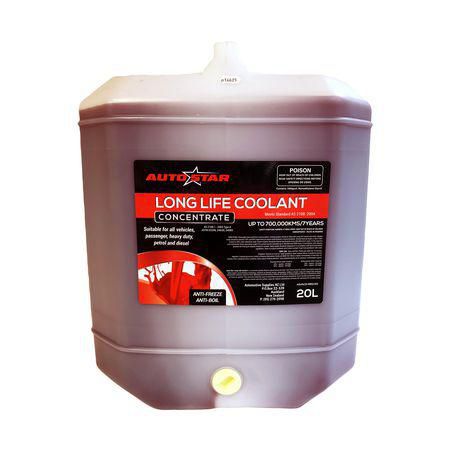 Autostar Red Concentrate Coolant 20L AS/AC9-RED/20