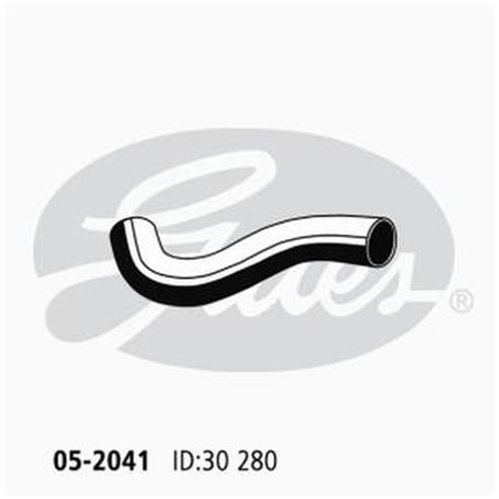 Gates Radiator Hose Upper 05-2041