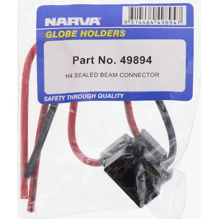Narva Sealed Beam Connector H4 49894