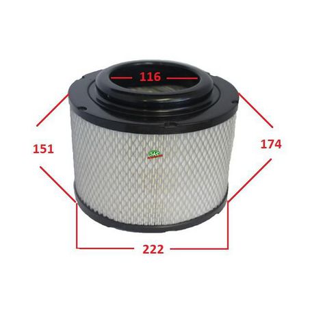 SAS AUTO PARTS AIR FILTER AFA1541