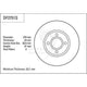 TRW Disc Brake Rotor 278mm x 22.2 Min