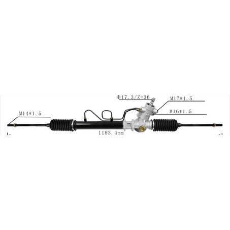 SAS AUTO PARTS STEERING R  P ASSY COROLLA AE100 SR2013