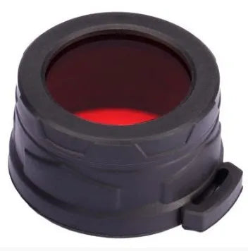 NITECORE Red Filter – 40mm Flashlight Lens Accessory