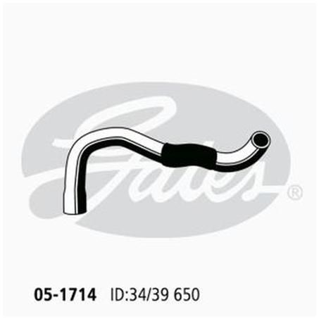 GATES RADIATOR HOSE LOWER 05-1714