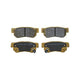 RDA EXTREME HEAVY DUTY BRAKE PAD SET HYUNDAI KIA SSANGYONG RDX1451SM