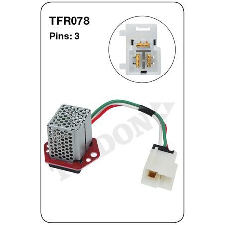 Tridon Heater Fan Resistor TFR078