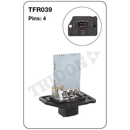 Tridon Heater Fan Resistor TFR039