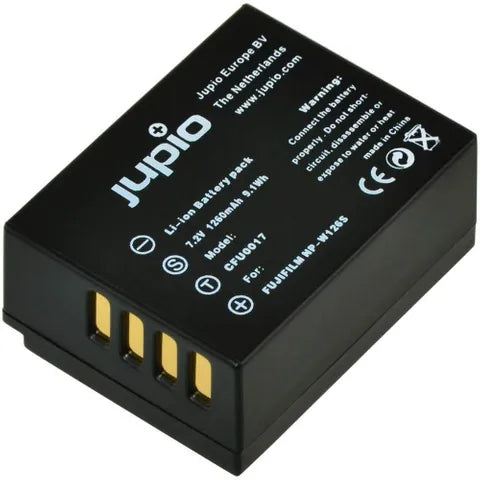 JUPIO Replacement Camera Battery for Fuji NP-W126S â€“ 7.2V 1260mAh