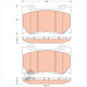 TRW Brake Pad Set
