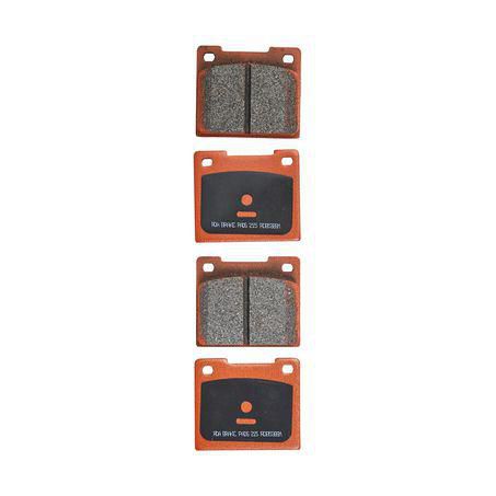RDA BRAKES RDA GP Max General Purpose Low Metallic Brake Pad Set RDB538