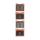 RDA BRAKES RDA GP Max General Purpose Low Metallic Brake Pad Set RDB538