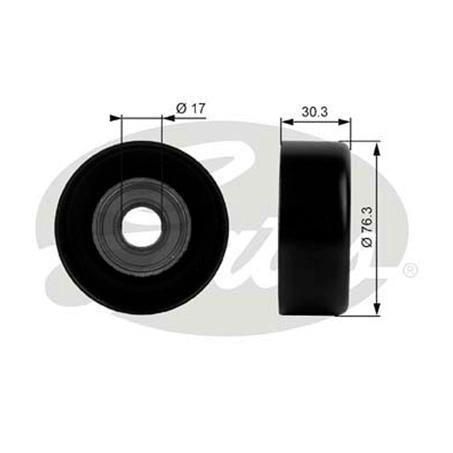 DRIVE BELT PULLY TENSIONER 76 x 17 x 30.5MM 38006