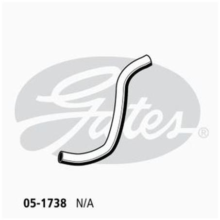 Gates Radiator Hose Upper 05-1738