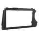 SsangYong Actyon Ute 2012-2017 Double DIN Dash Kit | Black Facia Panel with Brackets