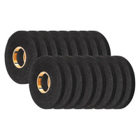 Fleece Cloth Tape | 19mm x 25m, Sleeve of 8 Rolls | Professional-Grade Gasket & Sealing Tape
