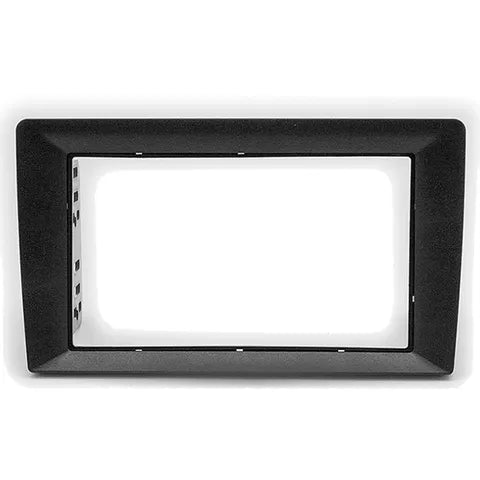 Universal 9" to Double DIN Bezel Adapter | Black Trim Reducer Panel