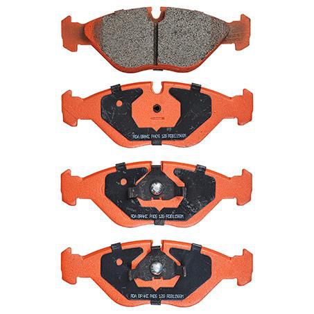 RDA BRAKES RDA GP Max General Purpose Low Metallic Brake Pad Set RDB1156