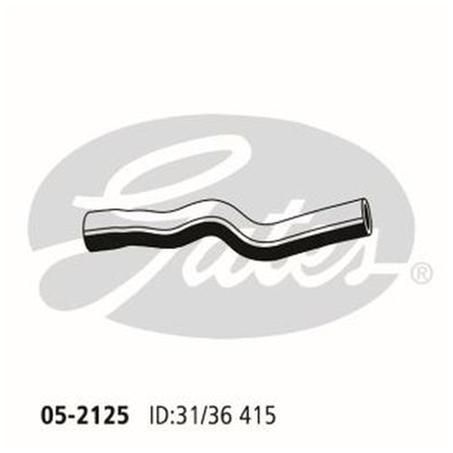 Gates Radiator Hose Lower 05-2125