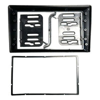 Universal 9" to Double DIN Bezel Adapter | Black Trim Reducer Panel
