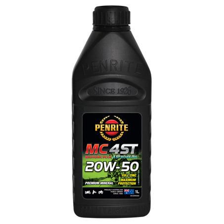 Penrite Premium Mineral Motorcycle 4 Stroke 20W50 1L