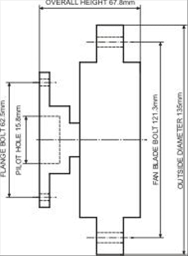 DAYCO FAN CLUTCH 115106