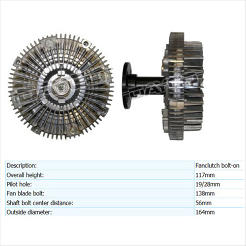 Dayco FAN CLUTCH 115152 IND