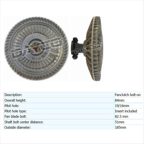 Dayco FAN CLUTCH 115747 IND
