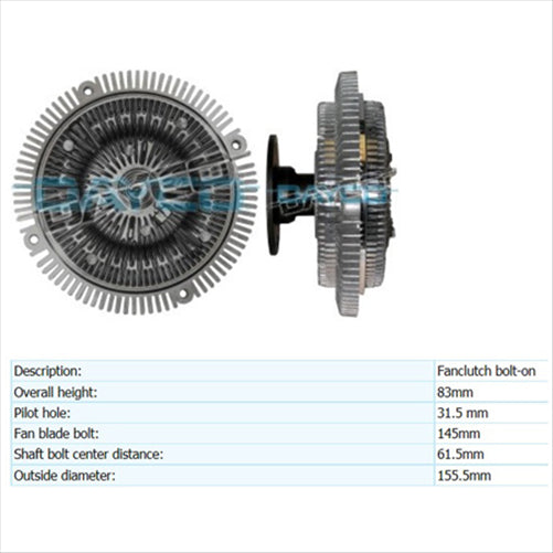 Dayco FAN CLUTCH 115798 IND