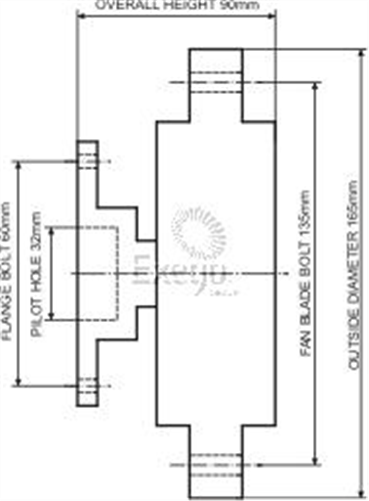 DAYCO FAN CLUTCH 115810
