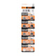 Maxell LR43 Alkaline Button Cell Battery 1.5V â€“ 10 Pack (Retail Packaging)
