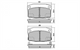 FARGO FRONT DISC BRAKE PADS - DAEWOO CIELO , ESPERO , LANOS