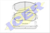 Remsa FRONT DISC BRAKE PADS - HONDA CR-V 07- DB1843 E