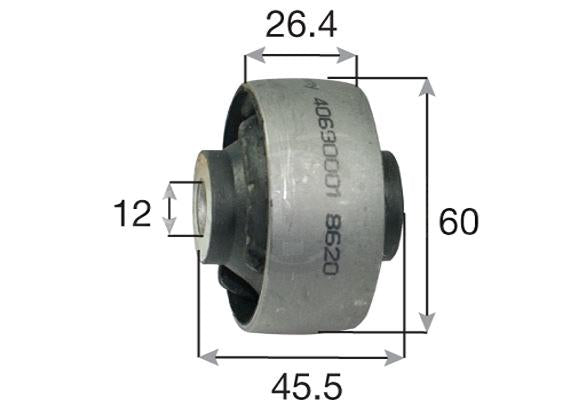 FRONT LOWER ARM REAR BUSHING HOLDEN BARINA COMBO - 11H020
