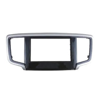 Honda Odyssey (2013-2018) Double DIN Dash Kit | Silver & Black Dashboard Fascia Installation Panel