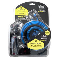EDS 8 Gauge Amplifier Wiring Kit | Mini-ANL Fuse | Up to 600W RMS