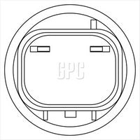 OEX Air Con Pressure Switch Male - Binary